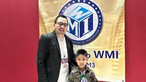 Attachment for Siswa SD Surabaya Raih Medali Perak di Olimpiade Matematika WMI 2026